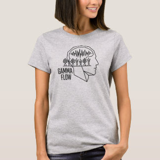 ガンマフロー ミニマリスト 神経科学 ガーデニング ヒューマン Tシャツ