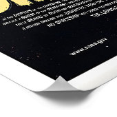 ガンマ線の恐怖 ポスター 銀河の恐怖 宇宙 (角)