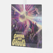 ガンマ線バーストパルサーズキロノヴァ宇宙衝突 ガラスオーナメント (正面左)