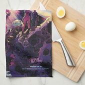 ガンマ線バーストパルサーズキロノヴァ宇宙衝突 キッチンタオル (四つ折り)