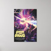 ガンマ線バーストパルサーズキロノヴァ宇宙衝突 キャンバスプリント (正面)