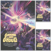 ガンマ線バーストパルサーズキロノヴァ宇宙衝突 シール (正面)