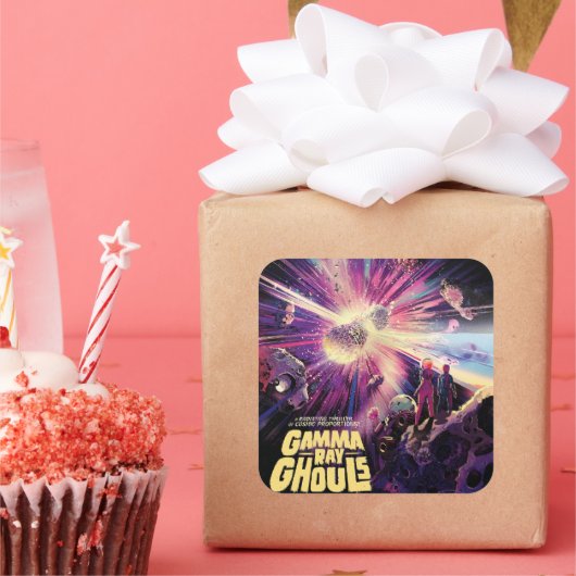 ガンマ線バーストパルサーズキロノヴァ宇宙衝突 スクエアシール (パーティー)