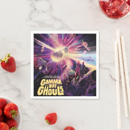 ガンマ線バーストパルサーズキロノヴァ宇宙衝突 スタンダードカクテルナプキン (インサイチュ)