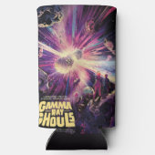 ガンマ線バーストパルサーズキロノヴァ宇宙衝突 スリム缶クーラー (裏面)