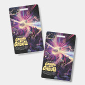 ガンマ線バーストパルサーズキロノヴァ宇宙衝突 バッジ (正面&裏面)