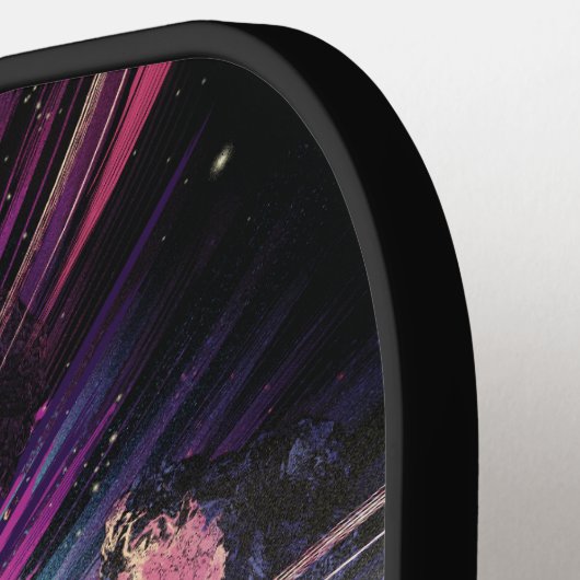 ガンマ線バーストパルサーズキロノヴァ宇宙衝突 ピックルボールラケット (左詳細)