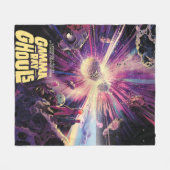 ガンマ線バーストパルサーズキロノヴァ宇宙衝突 フリースブランケット (正面(横))