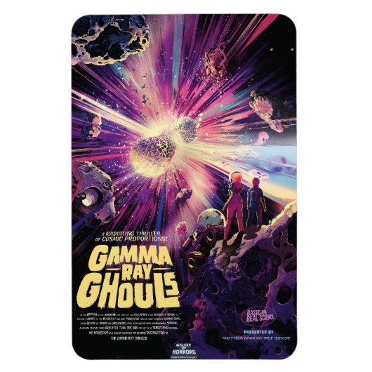 ガンマ線バーストパルサーズキロノヴァ宇宙衝突 マグネット (縦)