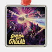 ガンマ線バーストパルサーズキロノヴァ宇宙衝突 メタルオーナメント (正面)