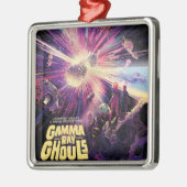 ガンマ線バーストパルサーズキロノヴァ宇宙衝突 メタルオーナメント (左)