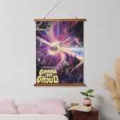 ガンマ線バーストパルサーズキロノヴァ宇宙衝突 吊り下げ型タペストリー (寝室)