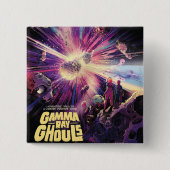 ガンマ線バーストパルサーズキロノヴァ宇宙衝突 缶バッジ (正面)