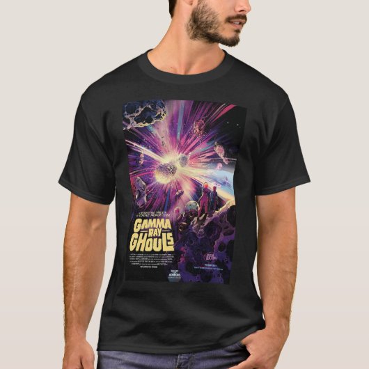ガンマ線バーストパルサーズキロノヴァ宇宙衝突 Tシャツ (正面)