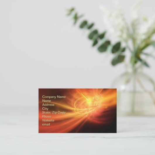 ガンマ線バースト 名刺 (スタンド正面)