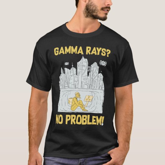 ガンマ線核技術者 Tシャツ (正面)