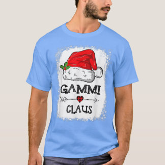 ガンミークラウス クリスマス ライト パジャマ ファミリー マッチング Tシャツ