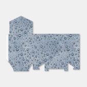 ガンメタルグレー水滴 フェイバーボックス (折り畳みなし)