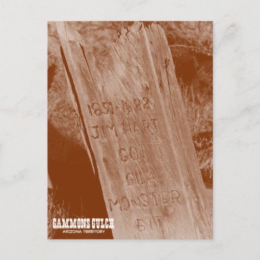 ガンモンズガルチお土産はがき ポストカード (正面)