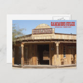 ガンモンズガルチお土産はがき ポストカード (正面/裏面)