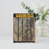 ガンモンズガルチお土産はがき ポストカード (スタンド正面)