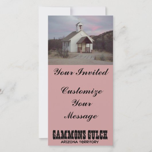 ガンモンズガルチ招待状 (正面)