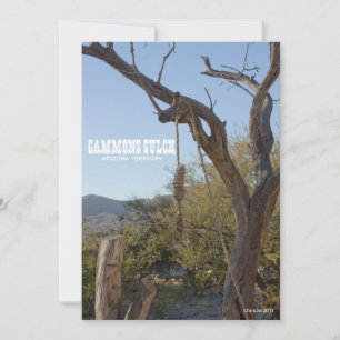 ガンモンズガルフオールドウェストぶら下がったズツリーハンガーマン 招待状