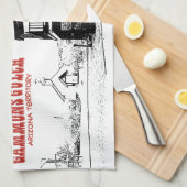 ガンモンズガルフサミナキッチンタオル キッチンタオル (四つ折り)