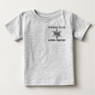 ガンモンズガルフシェリフ乳児Tシャツ ベビーTシャツ