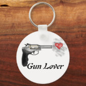 ガンラバーキーチェーン キーホルダー (正面)