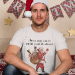 ガンラバーサンタデッキザホールズ射撃、 発砲 Tシャツ<br><div class="desc">このデザインはパーソナライズされた、写真や文字を変更して提供される領域にあってもよい。またカスタマイズは、このテンプレートをカスタマイズしクリックて、を選択してさらに背景の色を削除または変更したり、文字を追加したり、文字の色またはスタイルを変更したり、文字のみのデザインの画像を削除したりすることで可能です。このもし商品はデザインを別の商品に移すオプションがあり、必要に応じてデザインを調整しもして下さい。colorflowcreations@gmail.comで連絡は、このデザインを別の製品で使用するもしか、サポートが必要な場合は、ページの上部にあるチャットオプションを使用する。www.facebook.com/colorflowcreations、www.instagram.com/colorflowcreations、www.twitter.com/colorflowart、後を追およびwww.pinterest.com/colorflowcreationsで自分のデザインや自分の情報を見る。</div>