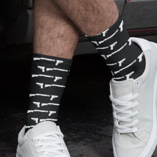 ガンラバー射撃、 発砲シューティングパターン ソックス