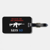 ガンラベル ラゲッジタグ (裏面横)