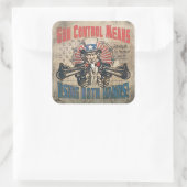 ガン制御手段二手レトロ スクエアシール (バッグ)