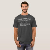 ガン制御辞書の定義プロのガン2nd tシャツ (正面フル)