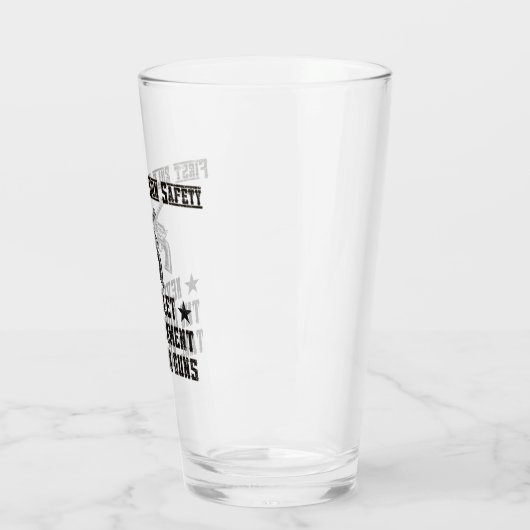 ガン安全第2改正ビール飲料の第1規則 タンブラーグラス (左)