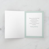 ガン患者のための特別な祈りカード カード (内部)