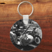 ガン運サイドカー キーホルダー (正面)