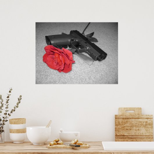 ガン&アバラ ポスター (キッチン)