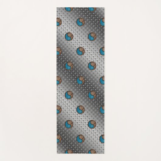 ガン&アースラビット ヨガマット (正面)