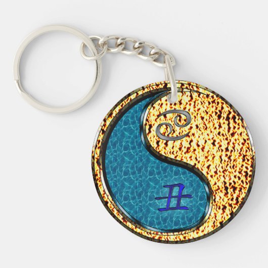 ガン&ファイアオックス キーホルダー (正面)