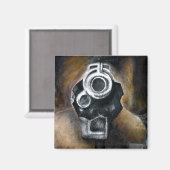 ガン、マグネット マグネット (正面/裏面)