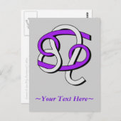 ガン&レオPGy ポストカード (正面/裏面)