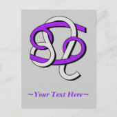 ガン&レオPGy ポストカード (正面)