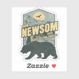 ガヴィンニューソム2028レジス保護ト防衛 シール