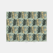 ガヴィンニューソム2028レジス保護ト防衛 フリースブランケット (正面(横))