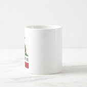 ガヴィンニューソムCA国旗 コーヒーマグカップ (中央)