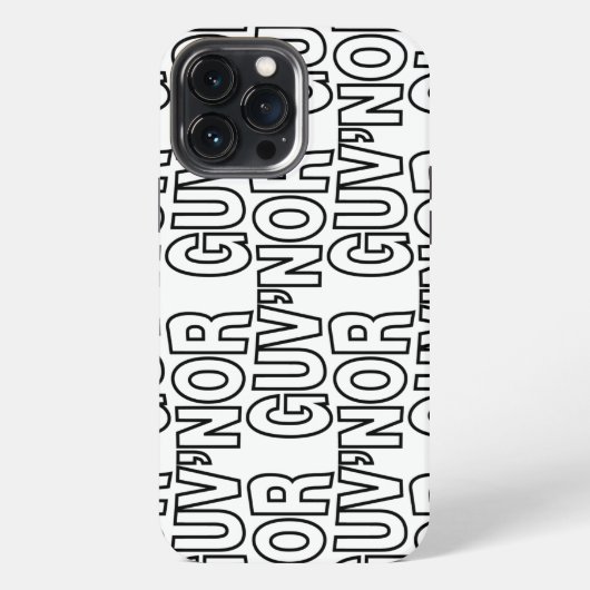ガヴナー iPhoneケース (裏面)