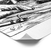 ガヴロシュは落ちた再び立ち上がらなければならなかった ポスター (角)