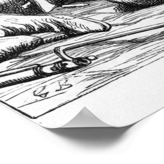 ガヴロシュは落ちた再び立ち上がらなければならなかった ポスター (角)